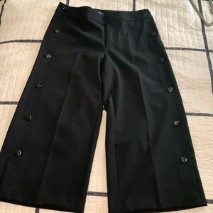 LOFT Wide Leg Capri/Ankle Pants